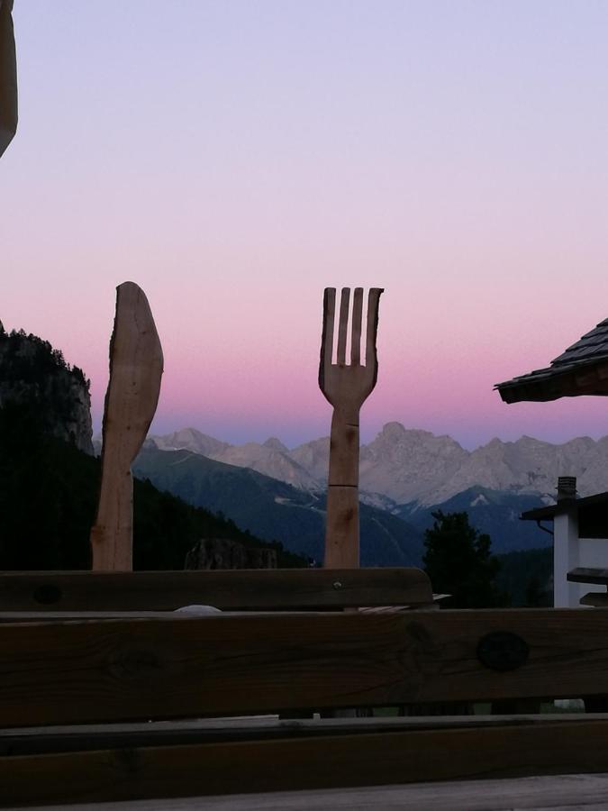 Rifugio Stella Alpina Spiz Piaz Per Escursionisti Hotel Pozza di Fassa Exterior foto